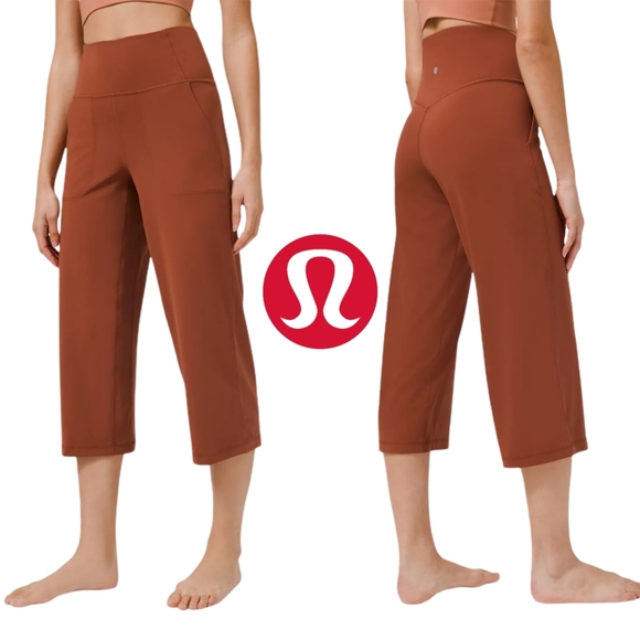 [NEW] Lululemon Align Wide Leg Crop 23" Leggings - Picture 4 of 14